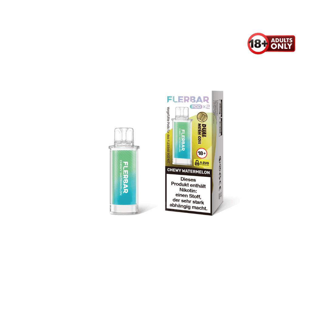 Flerbar Prefilled pod Chewy Watermelon - EdenVape24